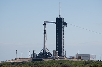 SpaceX Crew-5 on the launch pad