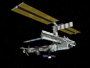 ISS ab 02. März 2005