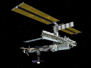 ISS ab 19. Juni 2005