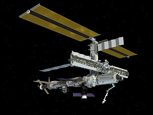 ISS ab 19. Juli 2005