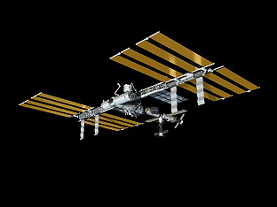 ISS as of April 07, 2009