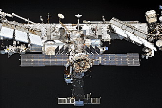 ISS after Soyuz MS-08 undocking