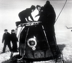 Soyuz 27 recovery
