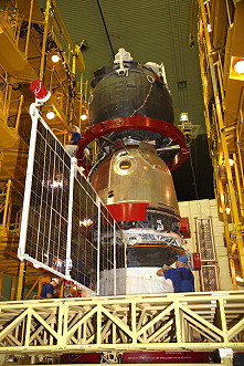 Soyuz MS-02 integration