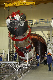 Soyuz MS-08 integration