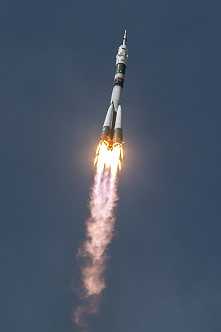 Soyuz MS-09 launch