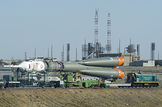 Soyuz MS-09 rollout