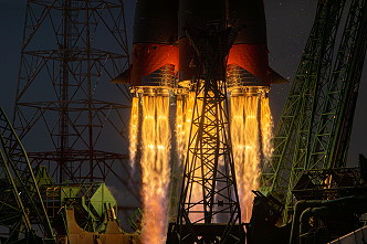 Soyuz MS-18 launch
