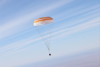 Soyuz MS-21 landing