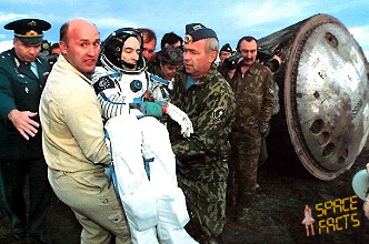 Soyuz TM-29 recovery