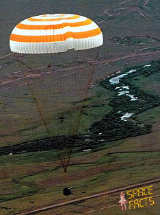 Soyuz TM-30 landing