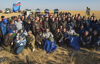 Soyuz TMA-12M recovery
