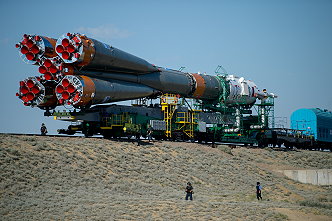 Soyuz TMA-13M rollout