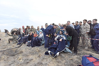 Soyuz TMA-16M landing