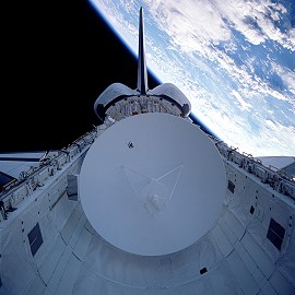 STS-30 in orbit