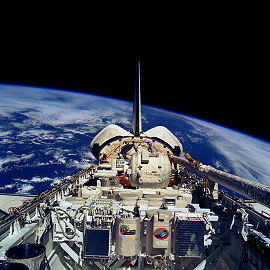 STS-39 in orbit