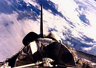 STS-61A in orbit