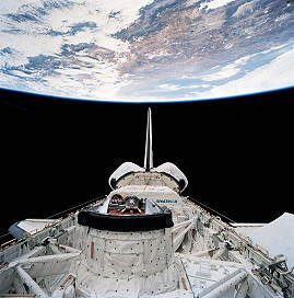 STS-89 in orbit
