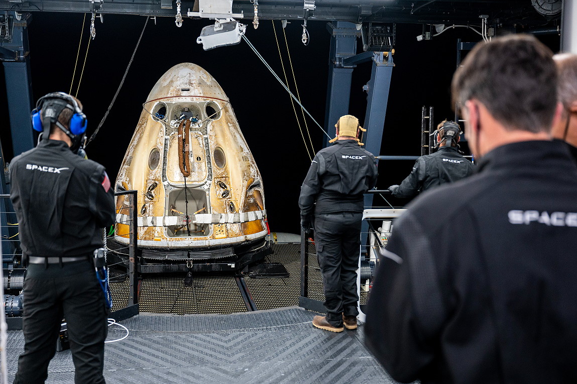 SpaceX Crew-5 recovery