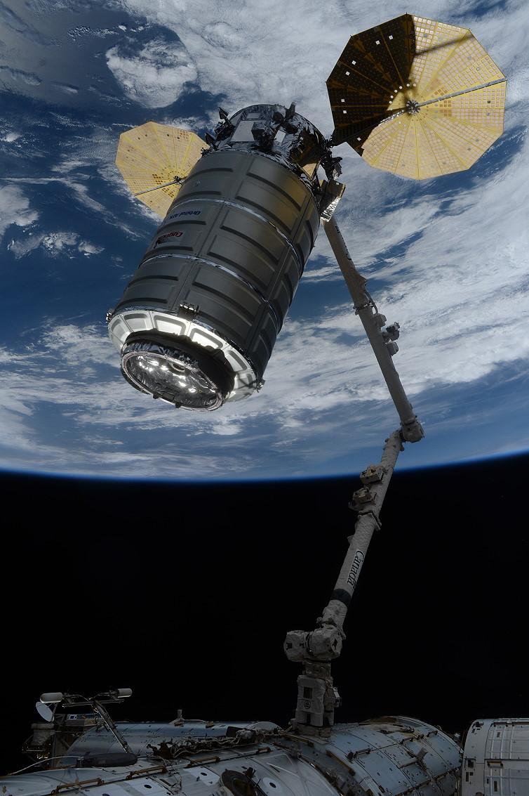 Einfangen Cygnus OA-7