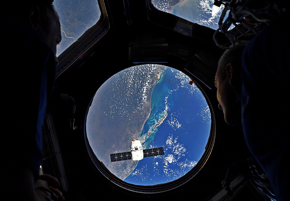 Dragon SpX-17 arrival