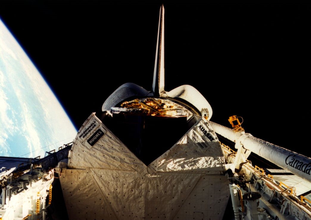 STS-51I in orbit