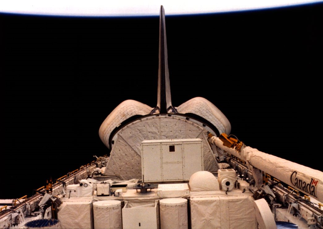 STS-7 in orbit