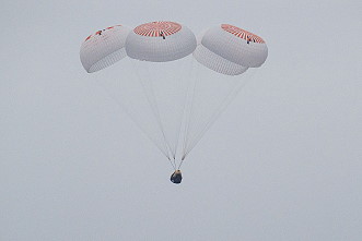 SpaceX Crew-10 landing