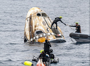 SpaceX Crew-10 recovery