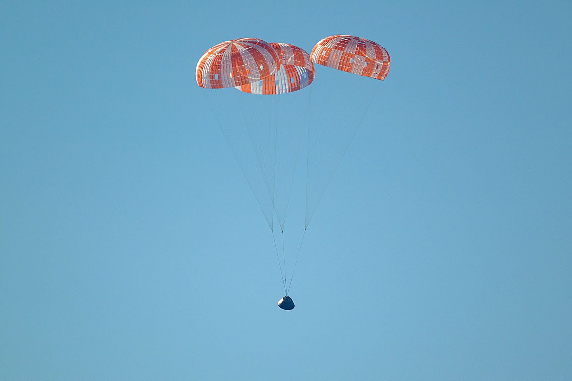 Artemis II landing