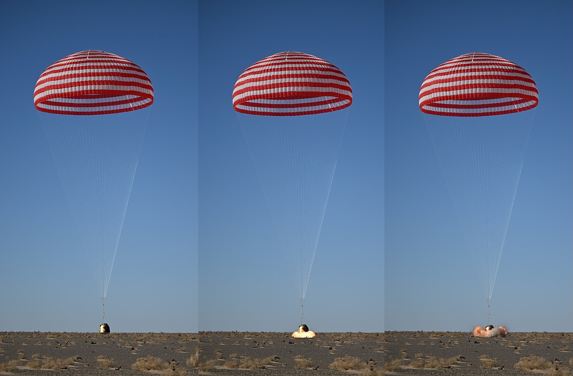Shenzhou-17 landing