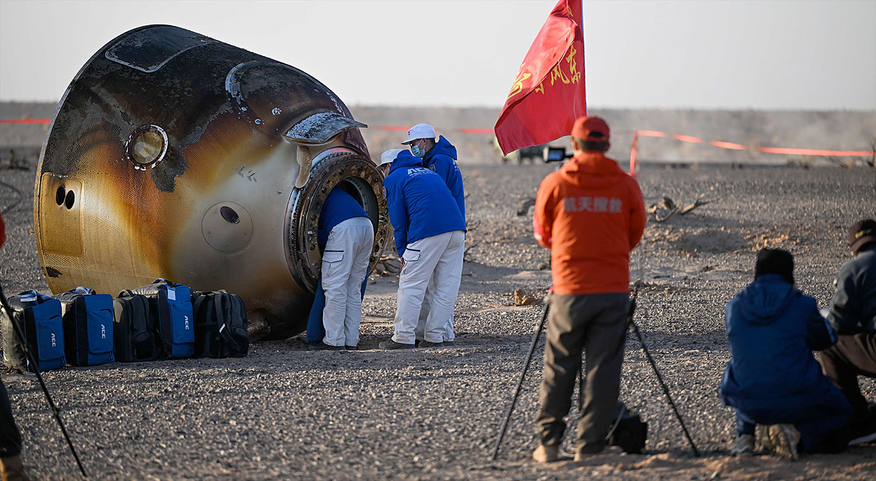Shenzhou-21 recovery
