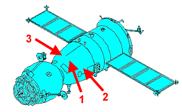 Soyuz TM-16 spacecraft