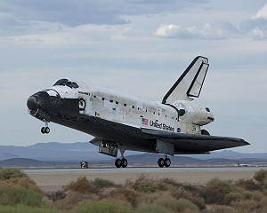 STS-128 landing