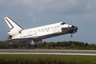 STS-131 landing