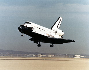 STS-26 landing