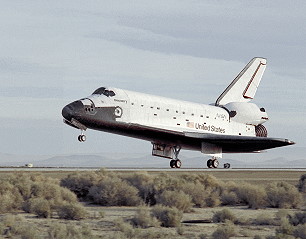 STS-29 landing