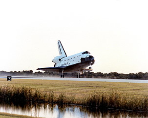 STS-38 landing