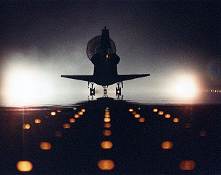 STS-51 landing
