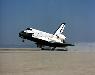 STS-51B landing