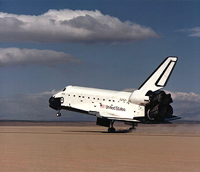 STS-51J landing