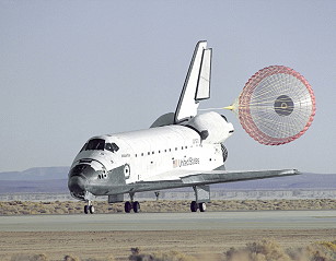 STS-66 landing