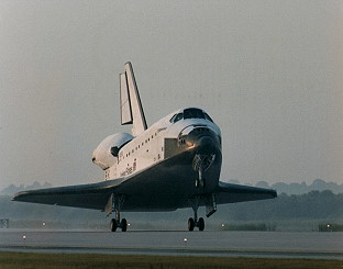 STS-69 landing