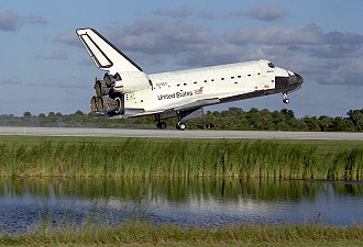 STS-86 landing