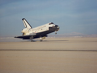 STS-9 landing