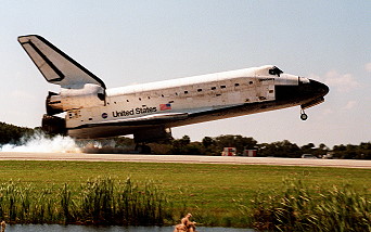 STS-95 landing