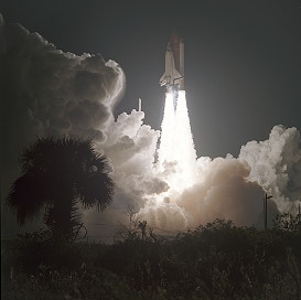 STS-33 launch