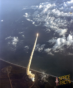 STS-41B launch