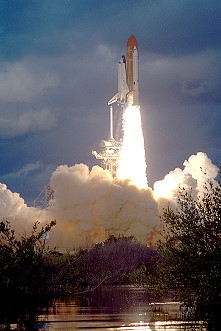 STS-51A launch