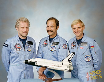 DLR-1 astronaut group with Wubbo Ockels